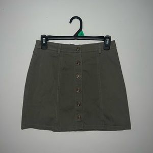 army green skirt!